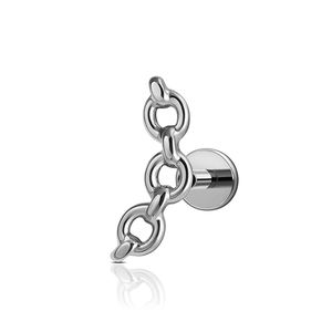 Mode Groothandel F136 Titanium 16G Dikke Ketting Oorbellen Ketting Ring Kraakbeen Spiraal Tragus Neus <span class=keywords><strong>Labret</strong></span> <span class=keywords><strong>Piercing</strong></span> - Product Image 6