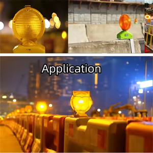 LED yanıp sönen trafik uyarı ışığı güneş yanıp sönen ışık güneş Amber yanıp sönen ışık - Product Image 6