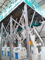 Moulin à farine de haute qualité 50T Machine à moudre la farine de blé