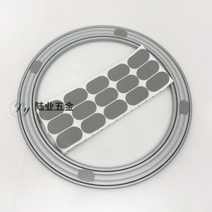 Plaque pivotante Luye en acier inoxydable 12, 16, 20, 24 pouces pour base de table ronde de salle à manger, rotation du piétement - Product Image 2
