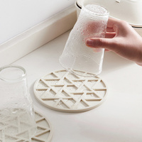 Tapis de dessous de plat en Silicone Offre Spéciale résistant à la chaleur bol circulaire tapis de salle à manger pour cuisine tapis de Pot ménager isolant thermique