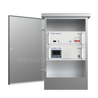 Sirena Electrónica de Alta Potencia MINGSION 1200W MSJ-1200W con Módulo 4G GPRS IP, Notificación Masiva Inalámbrica Activada, Alerta Temprana de 15KM