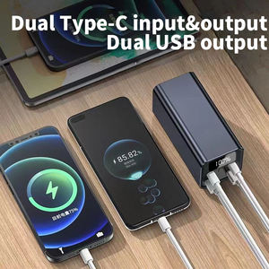 Banco de Energía Portátil con Pantalla Digital de 100W y 20000mAh, con Doble Puerto USB Tipo-C de Carga Rápida y Alta Capacidad para Laptop - Product Image 3