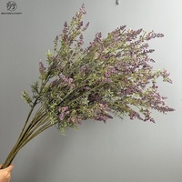 Bunga Lavender Plastik Ungu Batang Panjang 101cm Grosir untuk Dekorasi Pernikahan, Taman, Rumah, Hotel, dan Acara