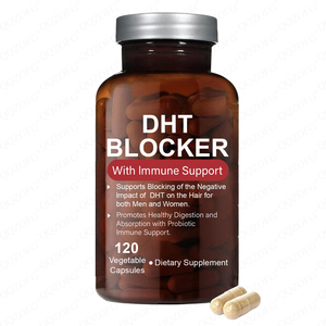 Bloqueador de DHT OEM Complex, 120 Cápsulas - Mejora la Inmunidad y la Memoria, Saw Palmetto, Biotina, Zinc, Uso en Adultos, No Apto para Mujeres Embarazadas - Product Image 1