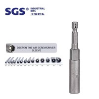 SGS Source usine 6.35mm CR-V matériel 80mm hexagone pilote approfondissement écrou Setter avec magnétique
