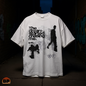 T-Shirt Unisex in Cotone Pesante Stile Y2K Streetwear con Grafica per Amanti dell'Arte e Skater - Product Image 3