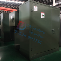 Transformateur triphasé monté sur socle de 1000 kVA 11 kV/400 V pour usage industriel et commercial