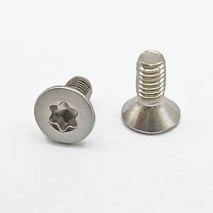 Thép không gỉ <span class=keywords><strong>SUS304</strong></span> A2 iso14581 Torx hexalobular ổ cắm chìm Đầu phẳng vít M5 M4 - Product Image 2