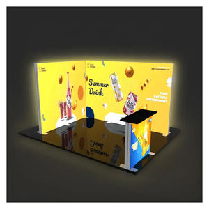 Magasin en gros de magasin de vêtements de mode Lightbox d'affichage de mur de Chine avec la boîte à lumière de tissu - Product Image 2