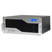 Casing Server Industri 19 Inch Kualitas Terbaik dengan Kipas PWM, Chassis Server 4U, Casing Komputer AI
