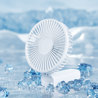 Ventilateurs pliables électroniques suspendus avec logo personnalisé Ventilateur pliable à grande vitesse Ventilateur à main pliable de refroidissement en plastique personnalisé rechargeable