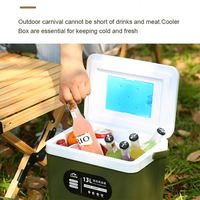 Boîte à glace de 5 à 24l pour garder la fraîcheur et la chaleur Portable pour le Camping, la randonnée, la pêche, les activités de fête