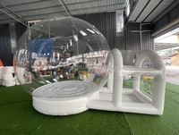 Maison à bulles rebondissante commerciale maison de tente à bulles rebondissante gonflable en PVC maison de rebond à bulles pour les enfants