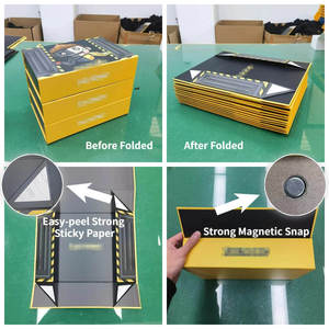 Custom Logo Recyclable Paper Cardboard Rigid Magnet <b>Box</b> Packaging Folding Magnetic Gift <b>Box</b> with Magnetic Lid - Product Image 5