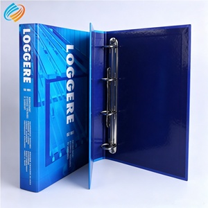 Custom Printed Logo 3 <strong>Ring</strong> Binder Document File <strong>Folder</strong> A5 4 <strong>Ring</strong> Binders Printing - Product Image 1
