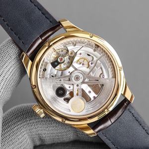 Montre d'affaires personnalisée de créateur en acier inoxydable de haute qualité, tendance, populaire, classique, avec calendrier perpétuel et aiguilles - Product Image 3