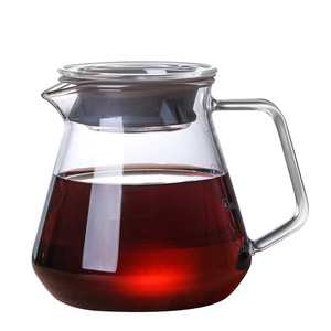 Caraffa in Vetro per Caffè e Tè da 400ml e 650ml per Uso Domestico - Product Image 1