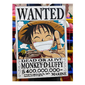 Promotion : Lot de posters d'anime Luffy, Zoro, Nami, Shanks, <span class=keywords><strong>Sanji</strong></span> – Affiches de recherche en papier couché, écologiques et imperméables pour mur - Product Image 1