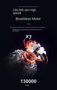 Mini ventilateur Turbo 130000 tr/min Portable Rechargeable Turbofan multifonctionnel Mini ventilateur à jet Turbo ventilateur à jet Mini ventilateur - Product Image 5