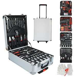 Professional Mechanical <b>Tool</b> Set 499 Pieces in Aluminum <b>Trolley</b> Case 186 Pieces of Hand <b>Tools</b> and Sockets Carbon Steel Household - Product Image 1