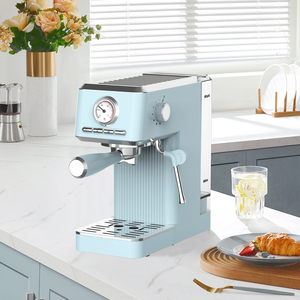 Machine à café <span class=keywords><strong>électrique</strong></span> expresso, petit appareil de cuisine, Machine à Cappuccino, Machine à café expresso - Product Image 1