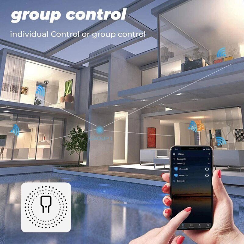 for Tuya Mini 16A WiFi Switch Smart Life App 2 Way Control Smart Home Automation Module Interruptor Work for Alexa Google Home · image 3