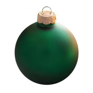 Luxury High Quality 6cm 8cm 10cm 12cm Colorful Christmas Glass Balls Hanging Plain Colored <strong>Baubles</strong> Christmas Glass Ball Ornament - Product Image 6