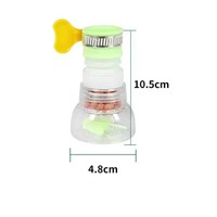 Filtre à eau d'évier de 4ème génération-poignée de robinet de douche réglable 360 accessoires de cuisine