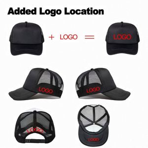 Gorras de running estilo streetwear al por mayor 2025, gorros bordados snapback de 5 paneles multicolor, gorras trucker de espuma y malla sin logo para venta al por mayor - Product Image 4