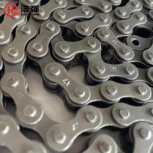 Haoqiang No. Chaîne à rouleaux 41 à une rangée, diamètre des rouleaux 10 mm, largeur 15 mm, chaîne de transmission industrielle - Product Image 2