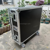 Flight Case pour console de mixage Allen & Heath iLive T112 avec niche pour chien