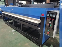 Presse à chaud hydraulique de sublimation 250*130cm grande taille, 1 poste 1 station, pour housses de couette, matelas, plaques en aluminium, tapis et drapeaux