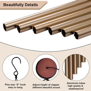 Chuông gió tưởng niệm Chuông gió Chime bán buôn thông cảm Chuông Gió - Product Image 3