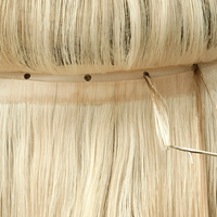 Extensions de cheveux européennes vierges OVO Invisible PU Butterfly Genius Weft, cheveux humains véritables, micro-perles, sans couture, faites à la main, en PU.