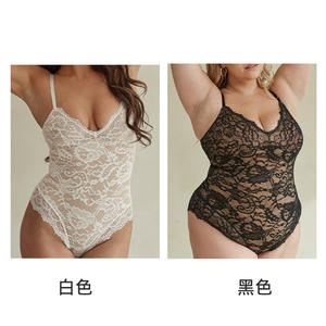 Túnica de encaje Sexy fina estrictamente seleccionada, ropa interior adelgazante europea y americana para mujer, cabestrillo moldeador de cuerpo exterior <span class=keywords><strong>Bo</strong></span> - Product Image 4