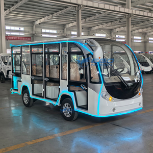 Autobús Turístico Clásico y Confortable, Modelo Eléctrico Mini, con Micrófono, Doble Vista, de Lujo, a Precio Económico, con Puerta, en Venta - Product Image 3