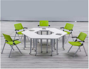 Đa chức năng Trường Bàn và ghế Set-chuyển đổi giữa bàn viết và máy tính Máy Trạm - Product Image 2