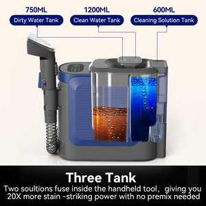 Fabric Cleaner C11Pro 1800W 1-2L Water Tank For Carpets And Fabrics Steam Cleaning Machine - Product Image 3