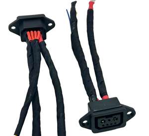 Индивидуальный жгут проводов для электросамоката Segway Ninebot серии F90 - 2+5-контактный разъем для зарядки литиевой батареи (гнездо) - Product Image 3