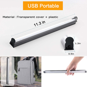 2025 nóng bán 5W 1/2-Gói T5 LED UV đèn ống 395nm UV đen thanh ánh sáng chữa khỏi huỳnh quang sân khấu ánh sáng nền - Product Image 6