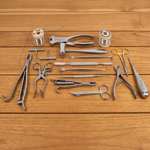 ชุดเครื่องมือผ่าตัดกระดูกสัตว์ PISSCO สำหรับศัลยกรรมกระดูกสัตว์ 17 ชิ้น - Product Image 1