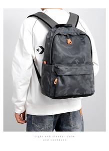 New stylish <b>waterproof</b> backpack, laptop bag, student schoolbag, casual travel backpack. - Product Image 5