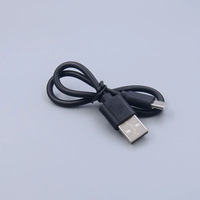 Cable de Carga Micro USB Tipo-C de 20 cm, 0.5A-1A, Conductor de Cobre Puro, Blindaje Trenzado, Revestimiento de TPE/PVC, Blanco, para Banco de Energía y Móviles