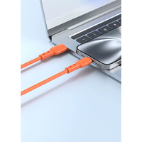 Kabel Data USB Type-C Multifungsi Pengisian Cepat 6A Berkualitas Tinggi, Kawat Tembaga Murni Model Fishbone, Harga Terjangkau