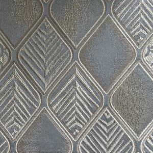 قماش تنجيد فاخر 100% بوليستر للمنسوجات المنزلية 75D*300D+10S خيوط مصبوغة جاكار لتزيين الأثاث والأرائك - Product Image 5