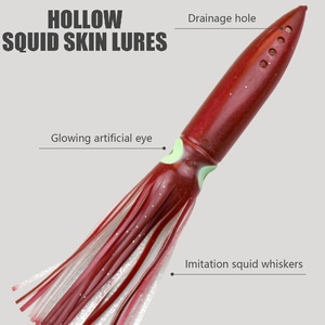 Leurre souple en PVC de 31 cm et 67 g pour la pêche au trolling en haute mer, en eau salée, en rivière et en lac, ciblant le <span class=keywords><strong>thon</strong></span> - Product Image 3