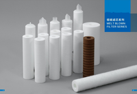 Fil PP 40 pouces enroulé 5 microns élément filtrant RO haute qualité usage domestique purification de l'eau noyau moteur PLC roulement