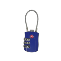 Câble de combinaison de voyage approuvé par la TSA Serrures à bagages pour valises et sacs à dos
