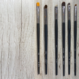 Pinceaux de <span class=keywords><strong>Maquillage</strong></span> Meilleure Vente Manche Noir Personnalisé Synthétique Professionnel Kits de Pinceaux de <span class=keywords><strong>Maquillage</strong></span> Logo Personnalisé - Product Image 5